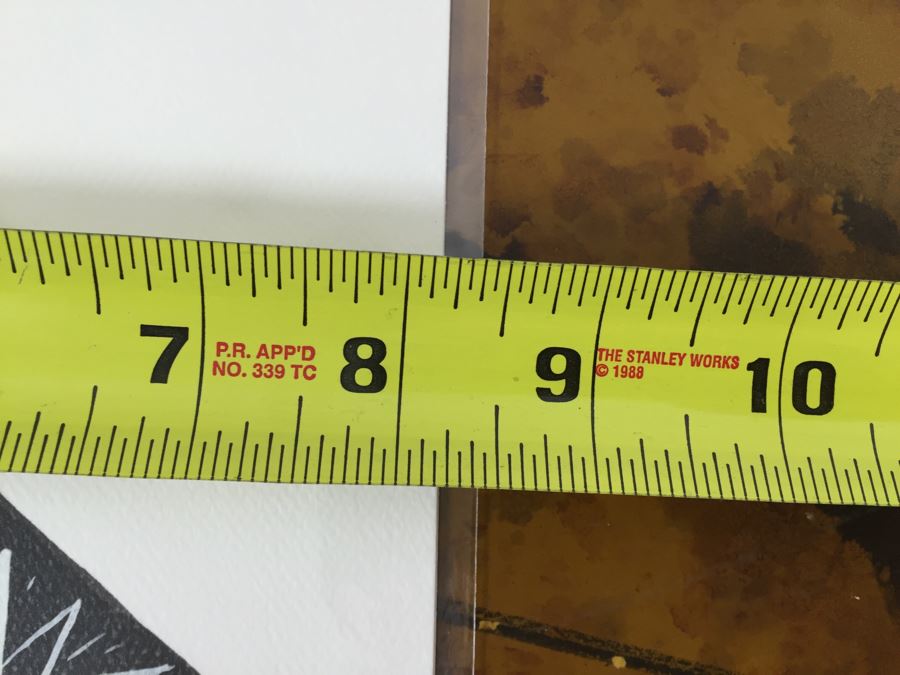 NEW Coral & Tusk Child's Stitched Teepee And Set Of Stitched Stuffed Animals, NEW Set Of (5) CA Paper Sets And Metal Industrial Picture Frame With CA Lifeguard Tower Photo - See Photos [Photo 5]