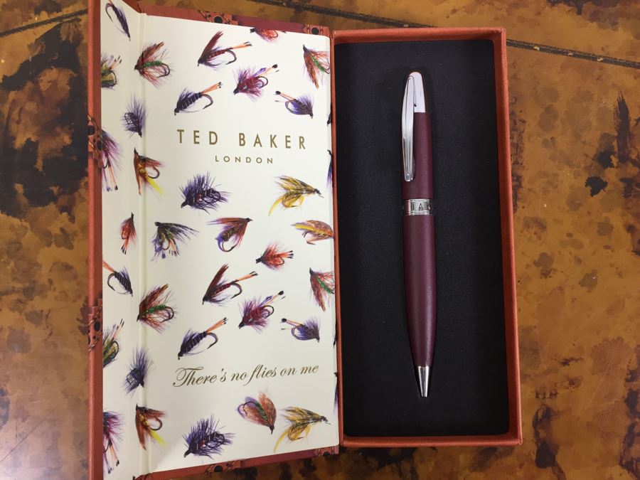 JUST ADDED - Set Of (3) NEW Ted Baker London Men's Ballpoint Pens And (2) NEW Ted Baker Brogues Lined Notebooks [Photo 18]