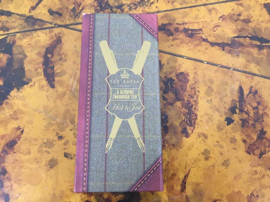 JUST ADDED - Set Of (3) NEW Ted Baker London Men's Ballpoint Pens And (2) NEW Ted Baker Brogues Lined Notebooks [Photo 10]