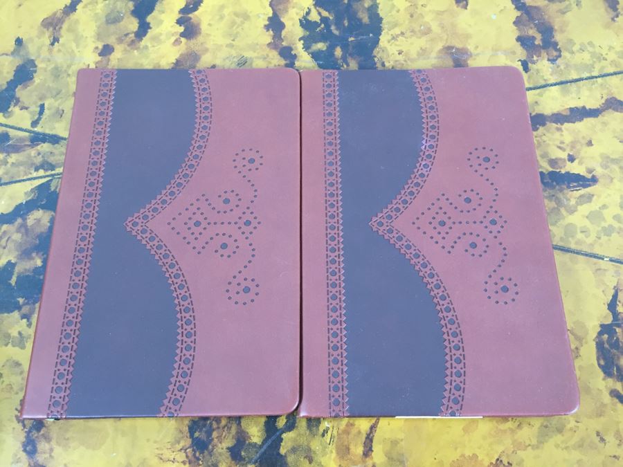 JUST ADDED - Set Of (3) NEW Ted Baker London Men's Ballpoint Pens And (2) NEW Ted Baker Brogues Lined Notebooks [Photo 3]