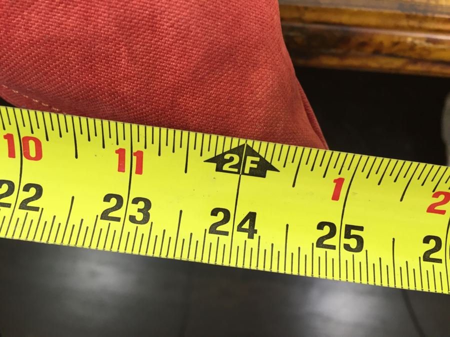 JUST ADDED - Pair Of Red Designer USN Throw Pillows [Photo 8]