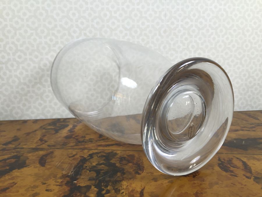 JUST ADDED - Decorative Faux Wooden Scissors, Tall Footed Glass Jar With Lid Filled With Fabric Wound Around Wooden Spools And Rope (Retails Over $400) [Photo 8]