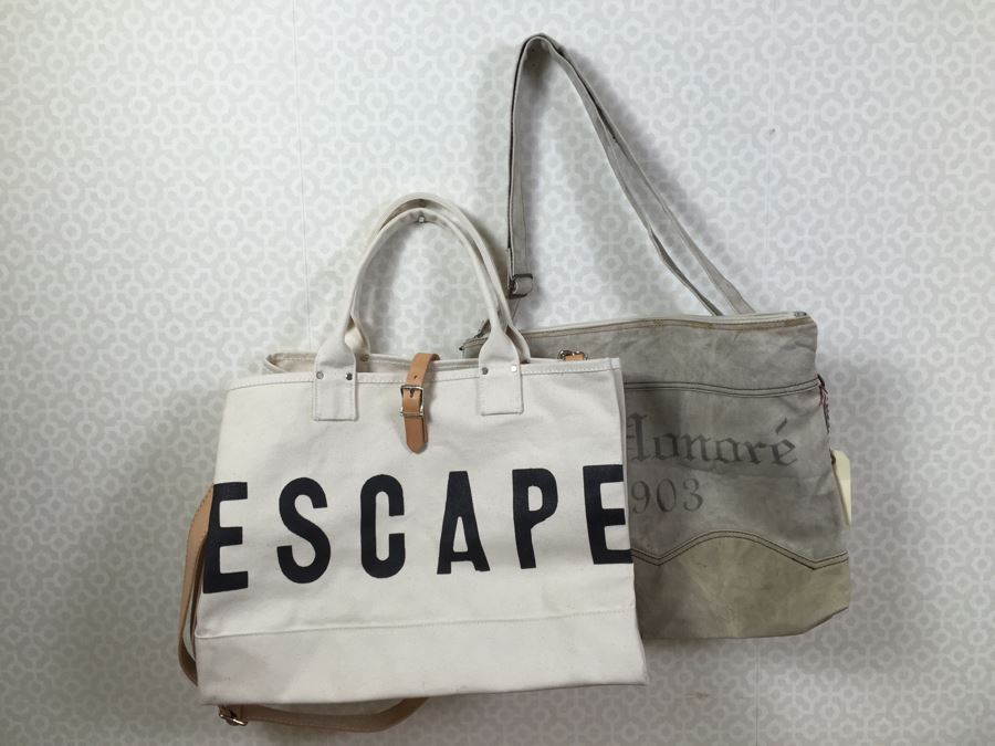 JUST ADDED - Pair Of Tote Bags [Photo 1]