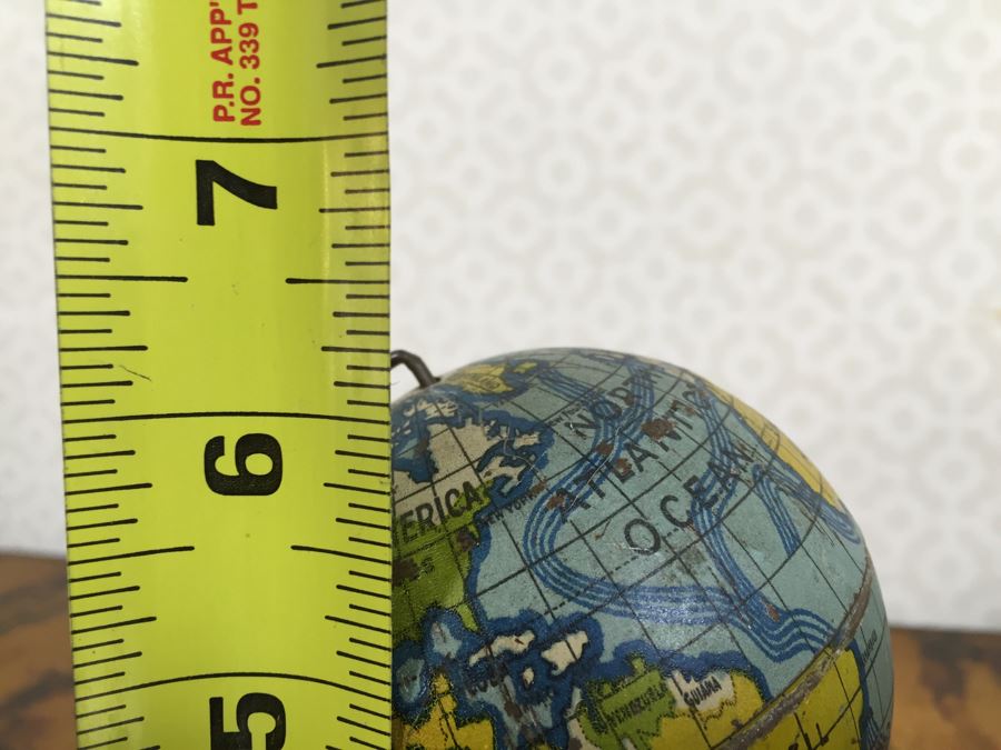 JUST ADDED - Vintage Mini World Globe, (4) Vintage Books With Map Bookcovers And Set Of (2) New Paper Packs [Photo 24]