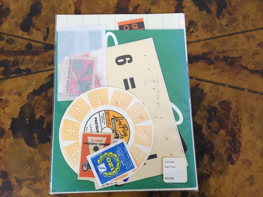 JUST ADDED - Vintage Mini World Globe, (4) Vintage Books With Map Bookcovers And Set Of (2) New Paper Packs [Photo 28]