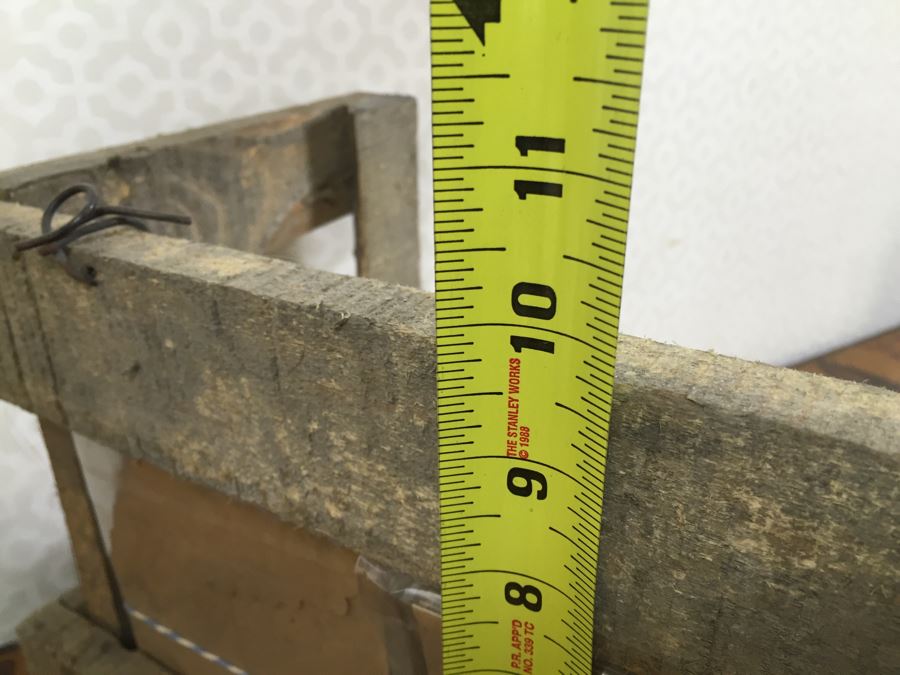 Wooden Crate Wall Shelf With Over 30 New Monogram Cards From Austin Press [Photo 8]