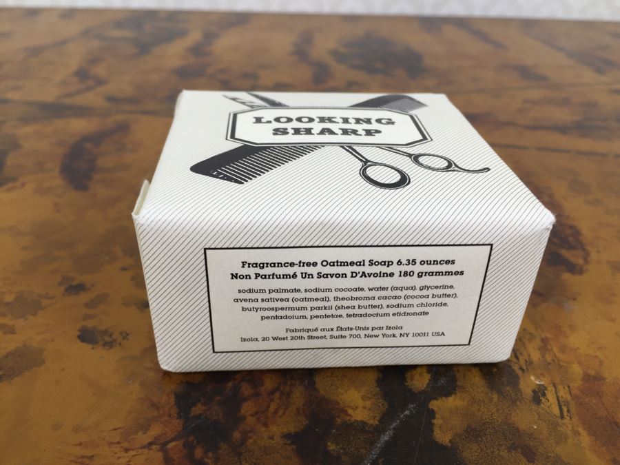 JUST ADDED - (3) New Sideshow Press Safety Matches, (2) New Bird Print Matches, (5) New Oatmeal Soap Bars, (2) Glass Bowls And Pool Boy Doorbell [Photo 18]