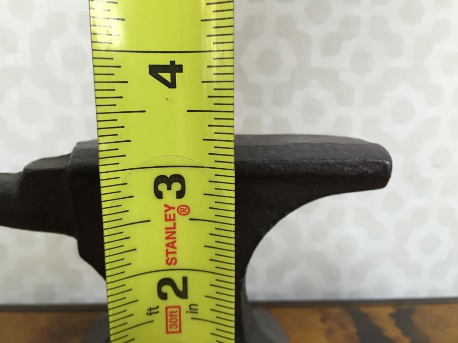 Collection Of (7) Small Metal Anvils And Metal Statue Figurine [Photo 17]