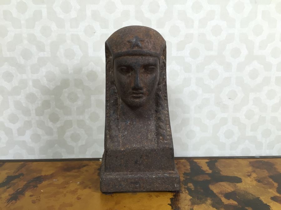 Collection Of (7) Small Metal Anvils And Metal Statue Figurine [Photo 6]