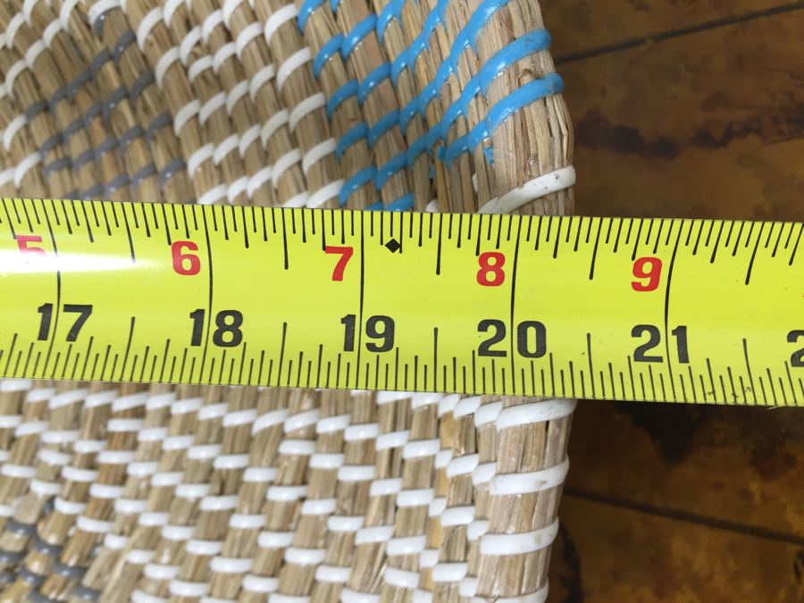 Contemporary Woven Basket 20.5'W And Large Rope Ball [Photo 4]