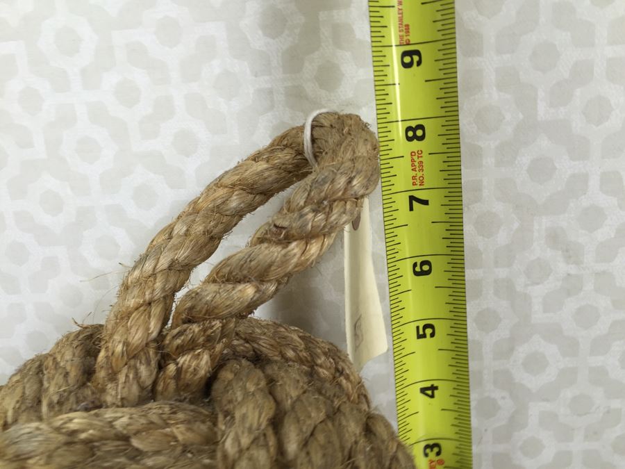 Contemporary Woven Basket 20.5'W And Large Rope Ball [Photo 7]
