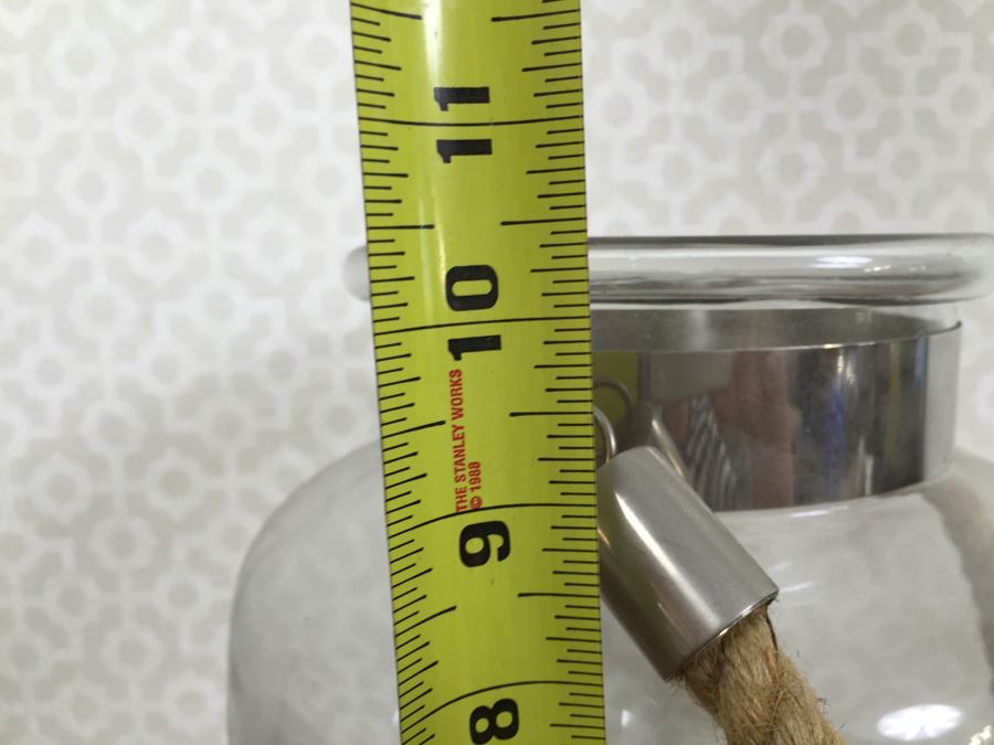 Polished Metal Tray With Rope Handles, Large Jar With Rope Handle And Lot Of (9) New Vintage Style B&W Posters [Photo 9]