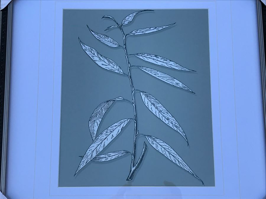 Framed Botantical Print 18' X 20' [Photo 2]