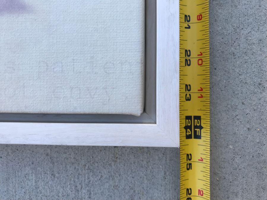 Framed Canvas Art Of Beach Umbrella 24' X 24' [Photo 5]