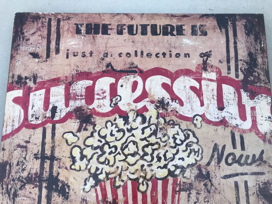 Canvas Print With Popcorn 36' X 36' [Photo 2]