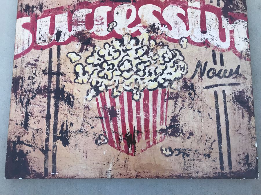 Canvas Print With Popcorn 36' X 36' [Photo 4]