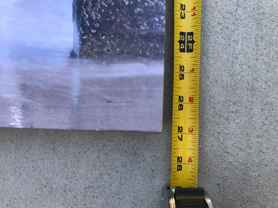 Canvas Print Of Ocean Pier 21' X 27' [Photo 5]