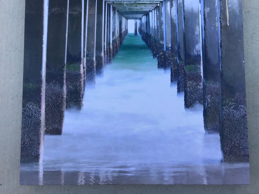 Canvas Print Of Ocean Pier 21' X 27' [Photo 3]