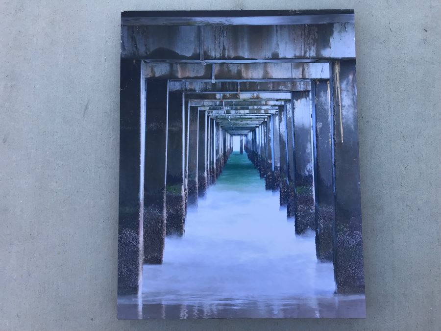 Canvas Print Of Ocean Pier 21' X 27'