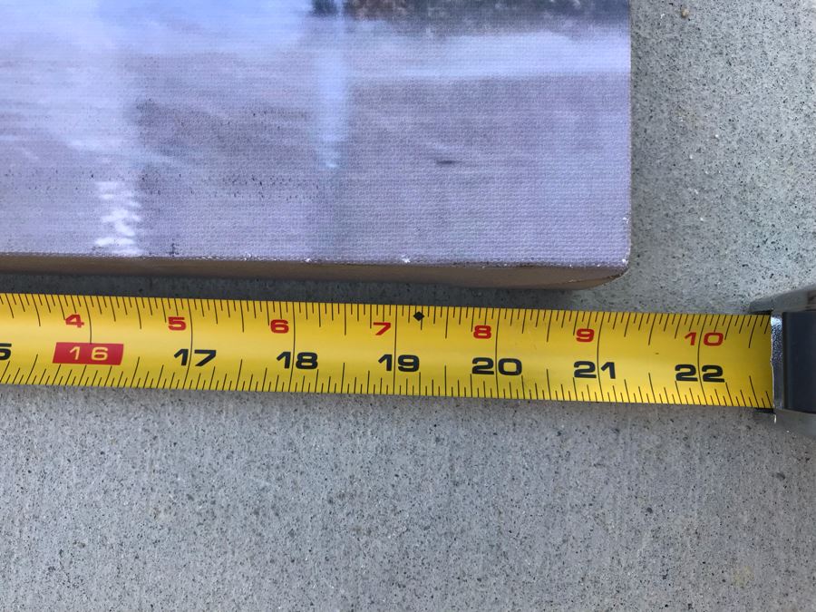 Canvas Print Of Ocean Pier 21' X 27' [Photo 4]