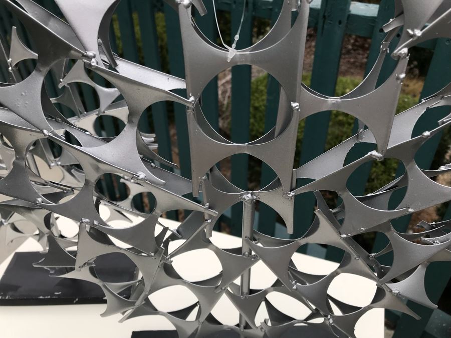 JUST ADDED - Pair Of Metal Sculptures [Photo 4]