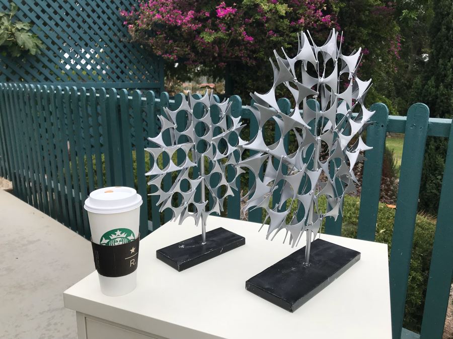 JUST ADDED - Pair Of Metal Sculptures [Photo 9]