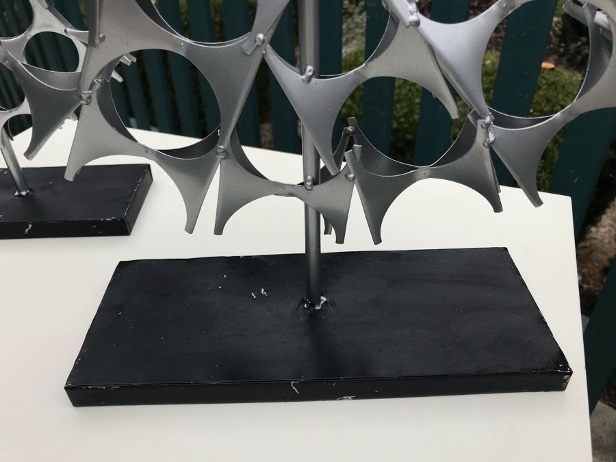 JUST ADDED - Pair Of Metal Sculptures [Photo 5]