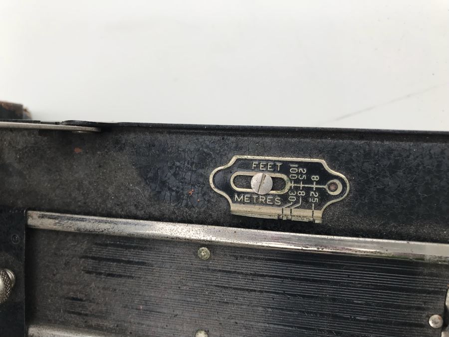 JUST ADDED - Pair Of Vintage Eastman Kodak Bellows Cameras - Hawk-Eye Model B And No.1A Autographic Kodak Jr. [Photo 7]