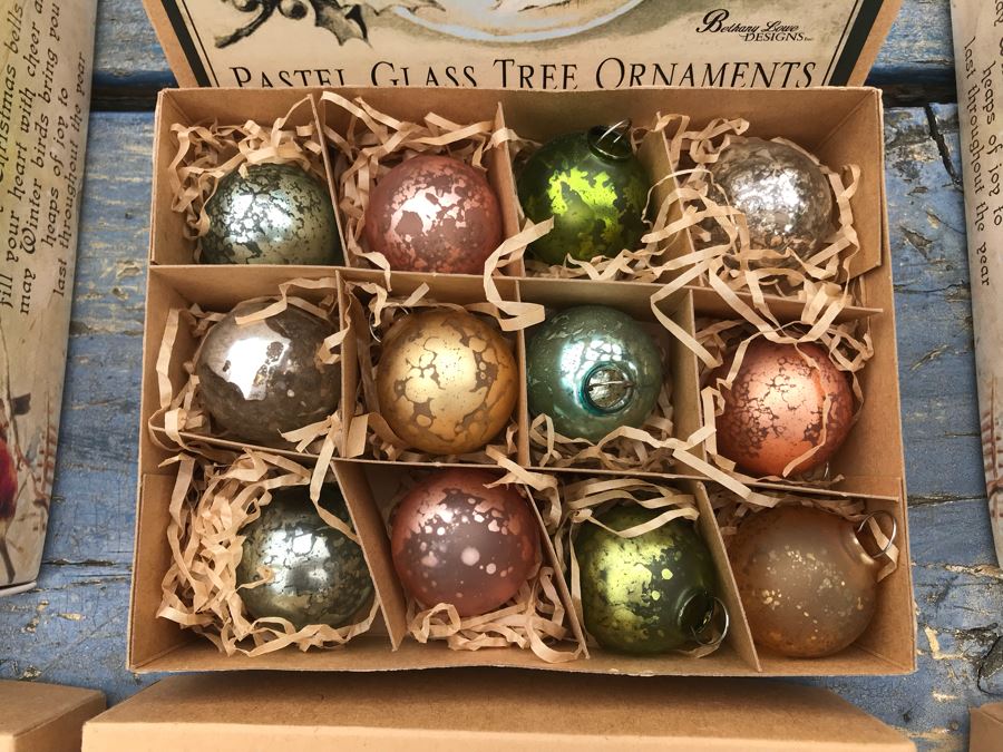 JUST ADDED - (7) NEW Glass Christmas Tree Ornaments Sets And (2) NEW Glass Christmas Tree Ornament Sets [Photo 3]