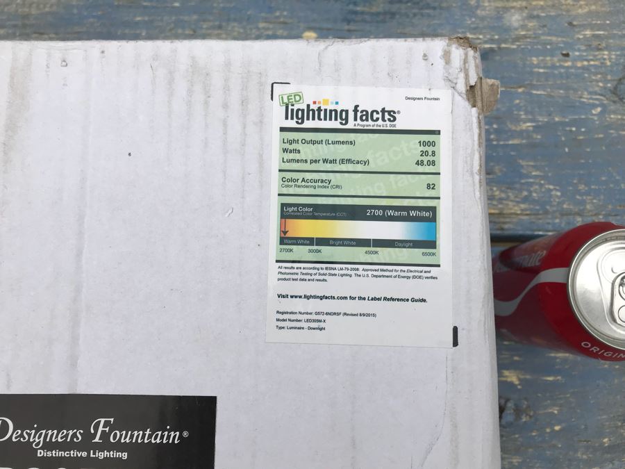 JUST ADDED - NEW Designer Fountain Interior Flush Mounted Lighting Fixture [Photo 3]