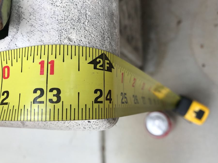 JUST ADDED - Pair Of Foam Planters With Plants (Both Sides Of Door) [Photo 11]