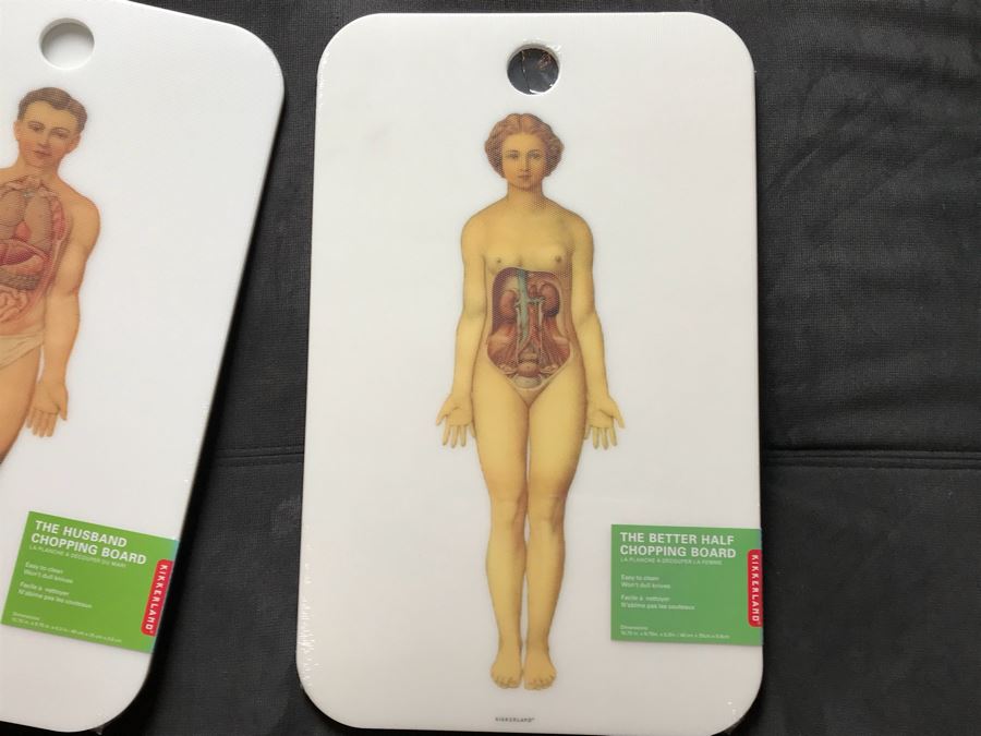 JUST ADDED - (5) NEW The Husband Chopping Boards And (1) NEW The Better Half Chopping Board Design By Sebastian Errazuriz Retails $120 [Photo 6]
