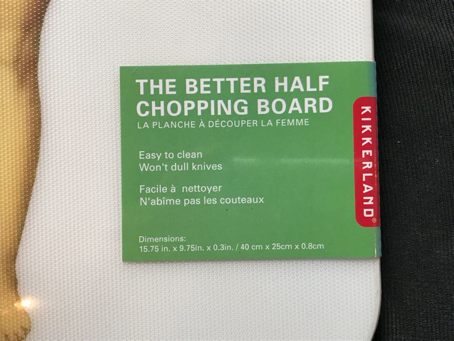 JUST ADDED - (5) NEW The Husband Chopping Boards And (1) NEW The Better Half Chopping Board Design By Sebastian Errazuriz Retails $120 [Photo 9]