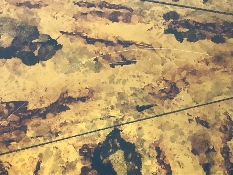 JUST ADDED - Faux Tortoise Console Table (Some Scratches On Top) Retails $600 [Photo 8]