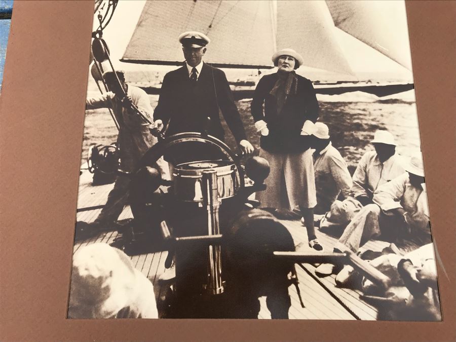 JUST ADDED - Pair Of Vintage Matted Sailing Photographs [Photo 4]