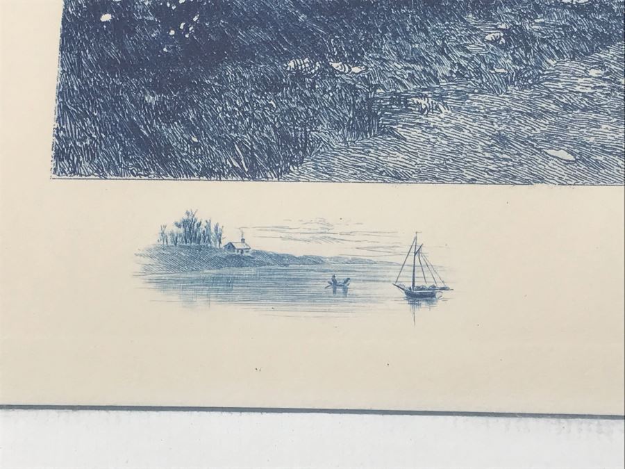 JUST ADDED - Pair Of Framed Nautical Prints 19' X 17' [Photo 4]