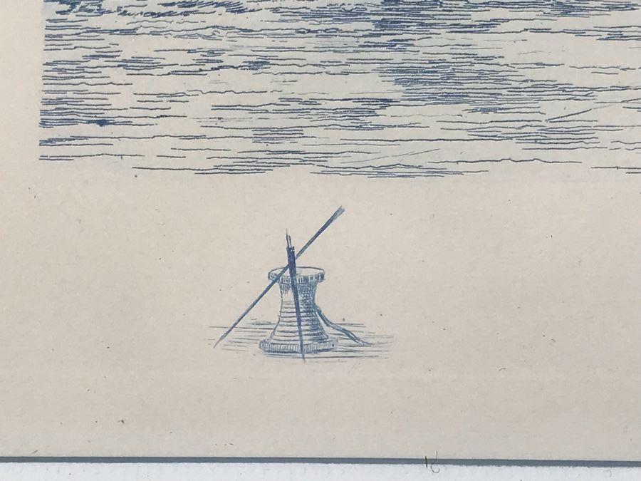 JUST ADDED - Pair Of Framed Nautical Prints 19' X 17' [Photo 7]