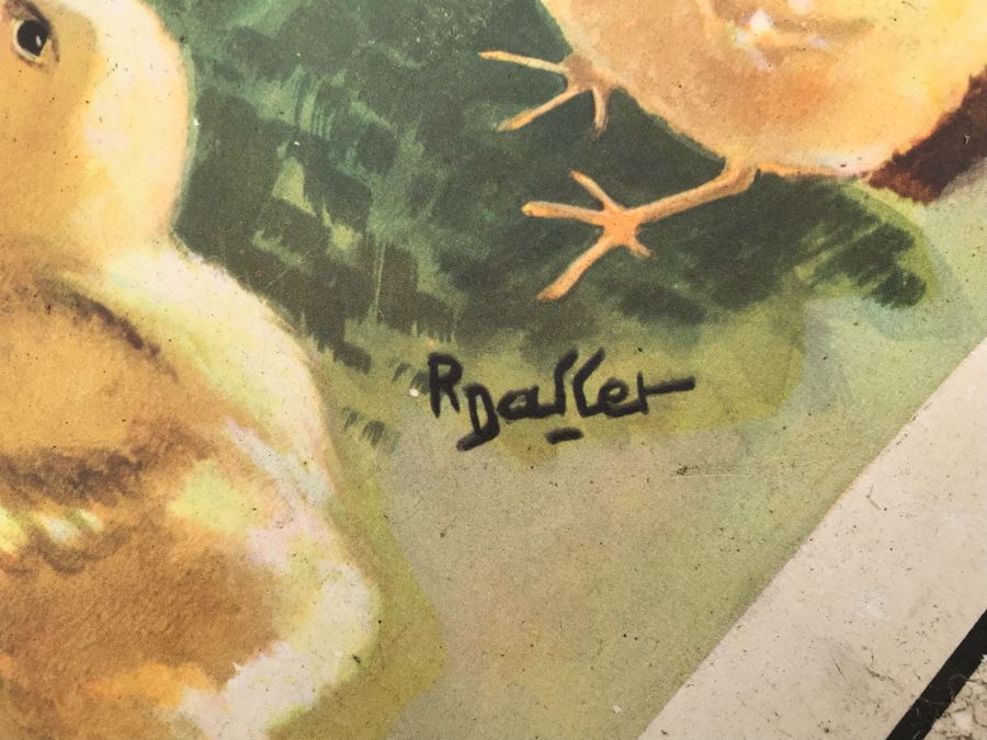 JUST ADDED - Vintage French School Poster Double-Sided Chicken And Egg On One Side, Hatching Butterfly On Other Editions Rossignol - Montmorillon (Vienne) [Photo 8]