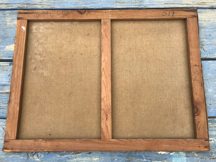 JUST ADDED - Original Still Life Oil Painting 24' X 18' (See Photo Of Back For Writing About Painting) [Photo 12]