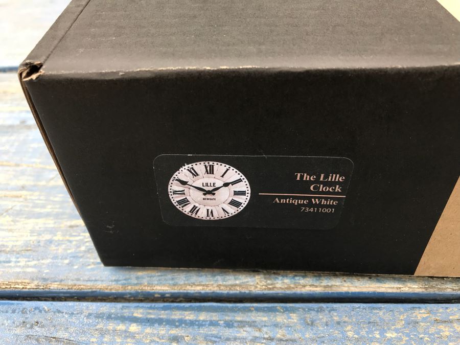 JUST ADDED - NEW Newgate Classic Tin Clock With Box  [Photo 4]