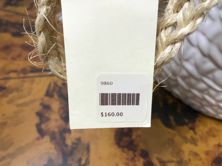 JUST ADDED - White Ceramic Basket With Rope Handles (Retails $160) And (5) New Rubber Stamps Kits [Photo 6]