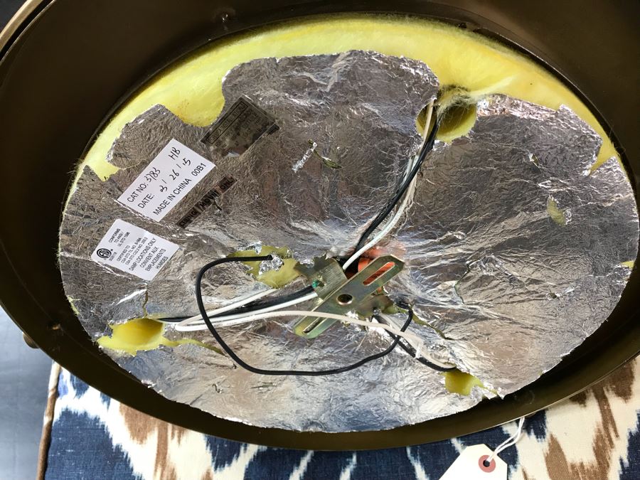 JUST ADDED - Brass Flush Mount Light Fixture Retails $160 [Photo 6]