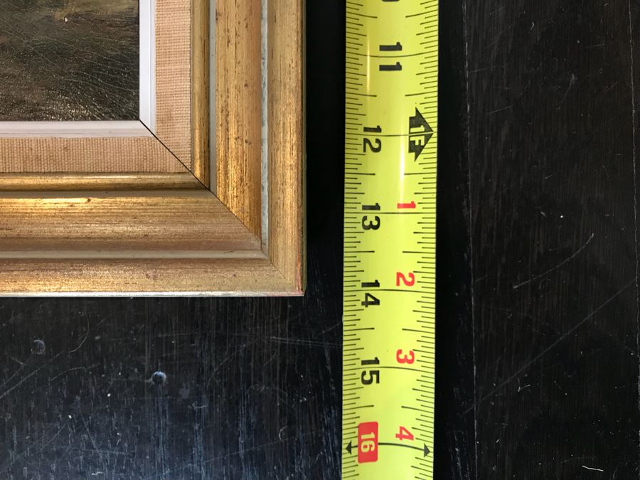 JUST ADDED - Framed Plein Air Landscape Signed Painting Framed In Hong Kong 16' X 14' [Photo 10]