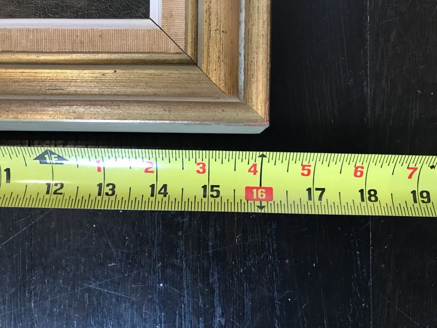 JUST ADDED - Framed Plein Air Landscape Signed Painting Framed In Hong Kong 16' X 14' [Photo 9]