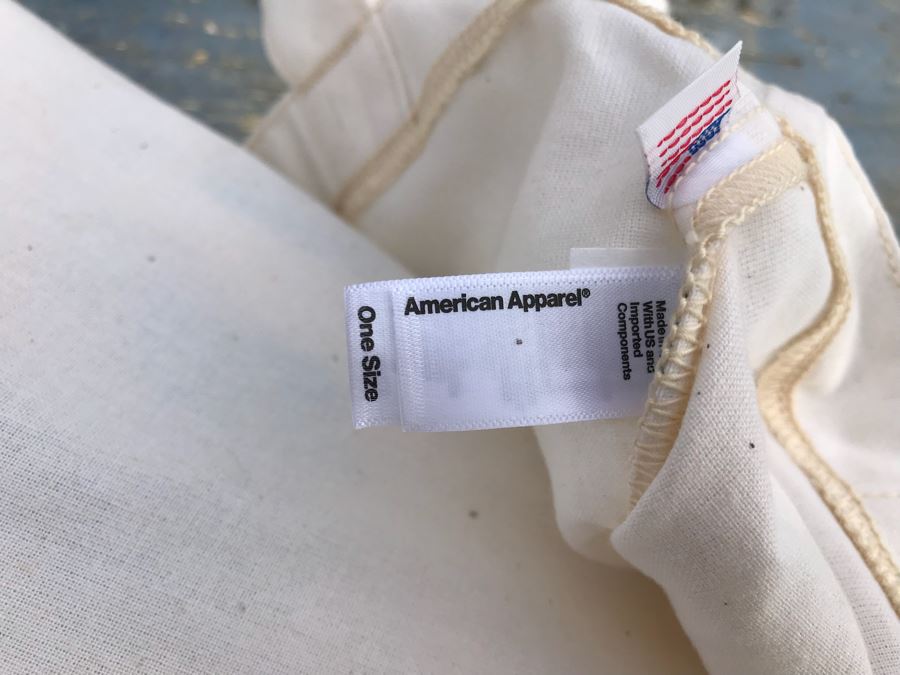 JUST ADDED - (15) NEW Canvas Print Tote Bags American Apparel Retails $225 [Photo 7]