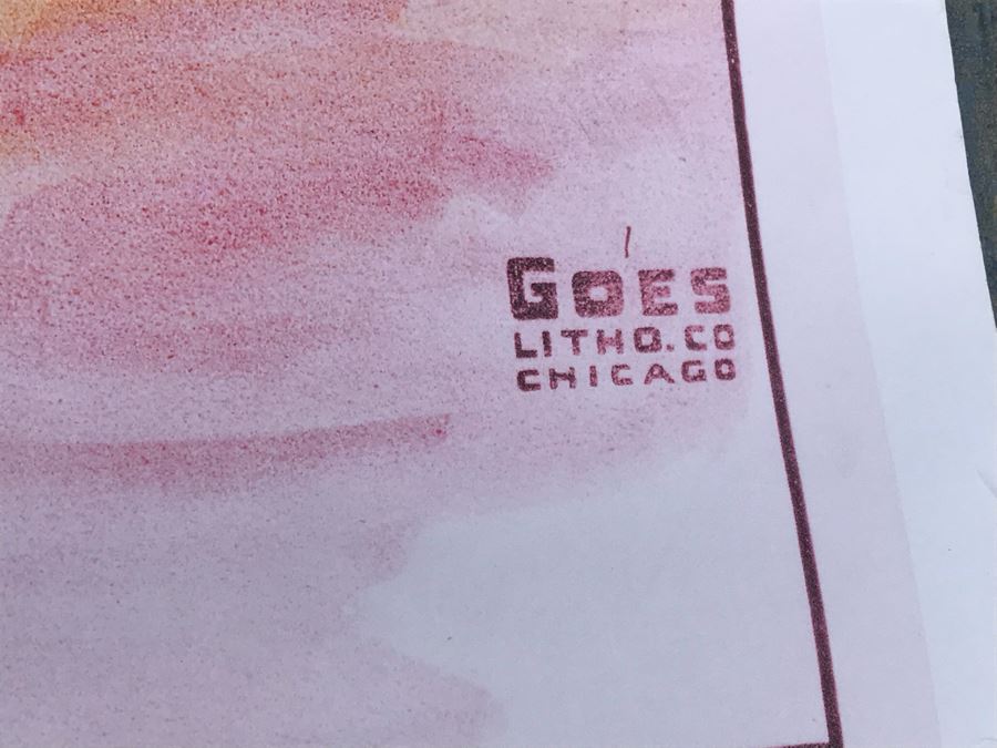 JUST ADDED - Reproduction Poster The Bandit Of Point Loma 'The Lovers' Produced By The American Film Mfg Co 35' X 24' [Photo 4]