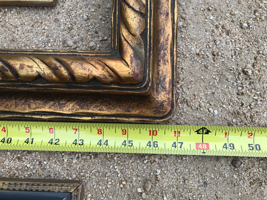 JUST ADDED - Set Of (3) Vintage Picture Frames [Photo 6]