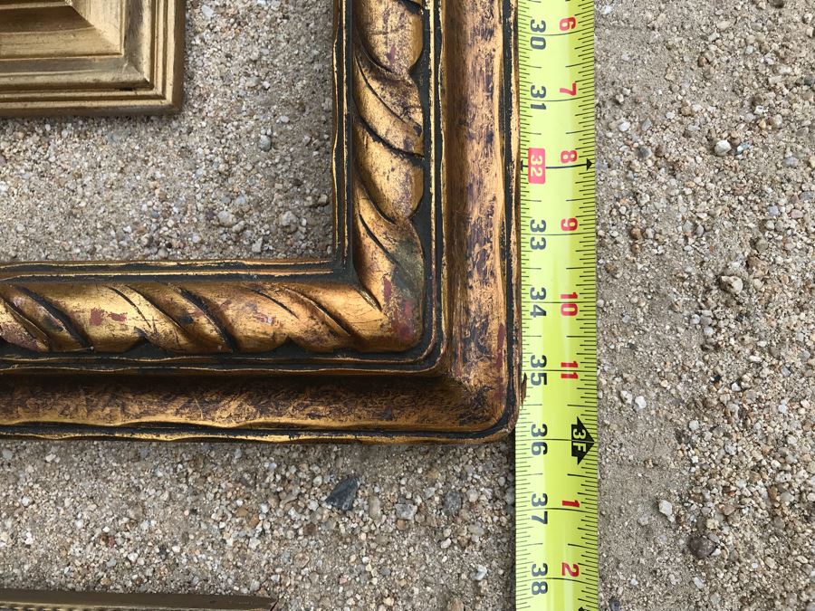 JUST ADDED - Set Of (3) Vintage Picture Frames [Photo 7]