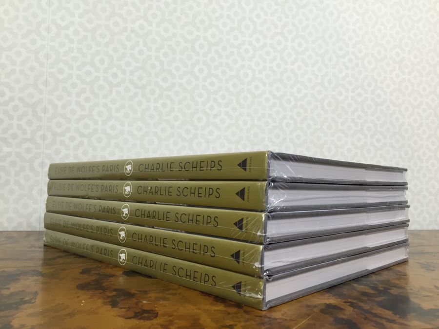 JUST ADDED - (5) SEALED NEW Elsie De Wolfe's Paris Frivolity Before The Storm Books By Charlie Scheips - List Price Value $250 [Photo 3]