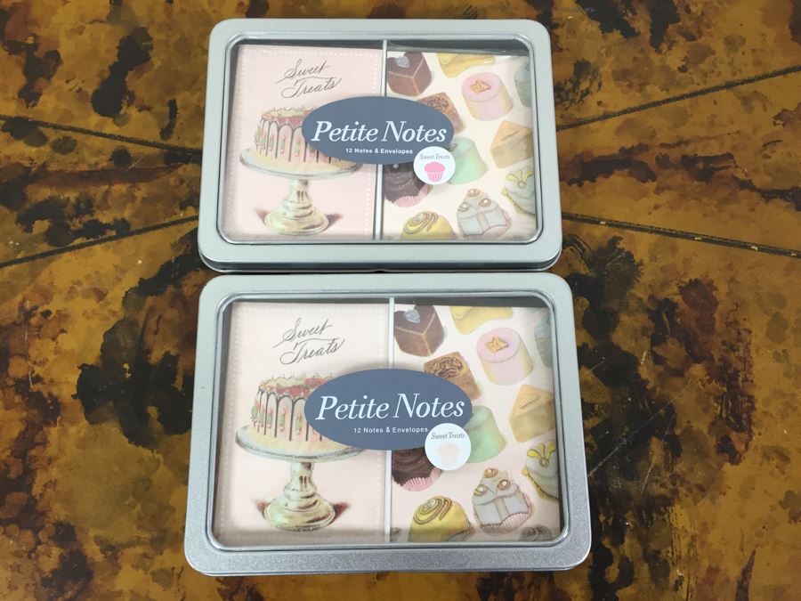 JUST ADDED - (7) NEW Petite Notes Sets (Dogs, Birds And Cakes) And (2) NEW Vintage Dogs Sticky Memos Retails $130 [Photo 5]